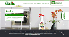 Desktop Screenshot of carolin.com